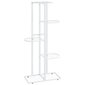 vidaXL 5-kerroksinen kukkateline 43x22x98 cm valkoinen metalli hinta ja tiedot | Kukkatelineet ja kukkapöydät | hobbyhall.fi