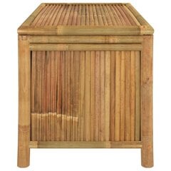 vidaXL Ulkosäilytyslaatikko 90x52x55cm bambu hinta ja tiedot | Kompostorit ja jäteastiat | hobbyhall.fi