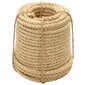 vidaXL Köysi 100 % Sisal 12 mm 250 m hinta ja tiedot | Puutarhatyökalut | hobbyhall.fi