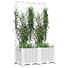 Puutarhasänky ritilällä, 80x40x136cm hinta ja tiedot | Istutusruukut ja minikasvihuoneet | hobbyhall.fi