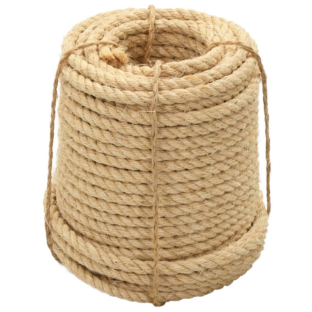 vidaXL Köysi 100 % Sisal 16 mm 50 m hinta ja tiedot | Puutarhatyökalut | hobbyhall.fi