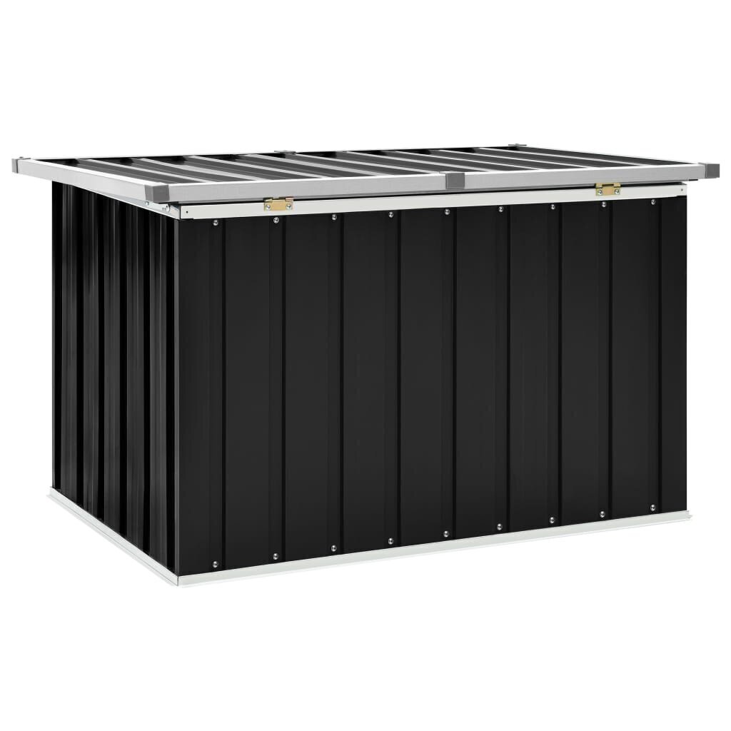 vidaXL Puutarhan varastoarkku antrasiitti 109x67x65 cm hinta ja tiedot | Kompostorit ja jäteastiat | hobbyhall.fi