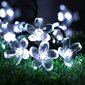 SOLAR Puutarha valot COMPONENT 5metres 20 LED Kukat COLD WHITE DECORATED hinta ja tiedot | Puutarha- ja ulkovalot | hobbyhall.fi