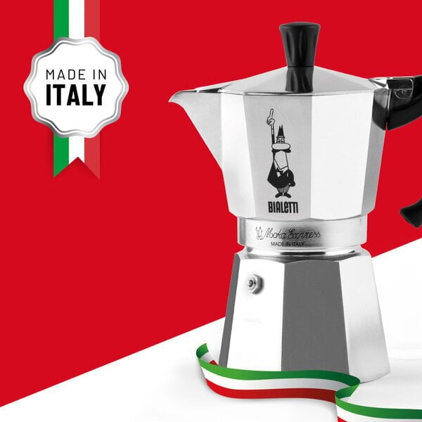 Bialetti - Moka Express 3-Cup + WWF-kassi hinta ja tiedot | Kahvipannut ja teekannut | hobbyhall.fi