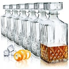 Karahvi 1L Whisky Tinktuura Crystal 6 kpl hinta ja tiedot | Lasit, mukit ja kannut | hobbyhall.fi