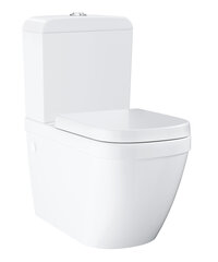 Lattiaan asennettava wc-istuin Grohe Euro Ceramic Rimless 39462000 hinta ja tiedot | WC-istuimet | hobbyhall.fi