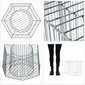 Gabion Garden -kukkaruukku teräksestä 46cm, galvanoitu hinta ja tiedot | Kukkalaatikot | hobbyhall.fi