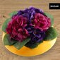 Kukkaruukun kansi Ikebana Keltainen 9 cm hinta ja tiedot | Kukkaruukut | hobbyhall.fi