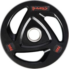 Levypaino HMS Olimpic Plate TOX10 10 kg, 51 mm. hinta ja tiedot | Käsipainot, kahvakuulat ja voimaharjoittelu | hobbyhall.fi