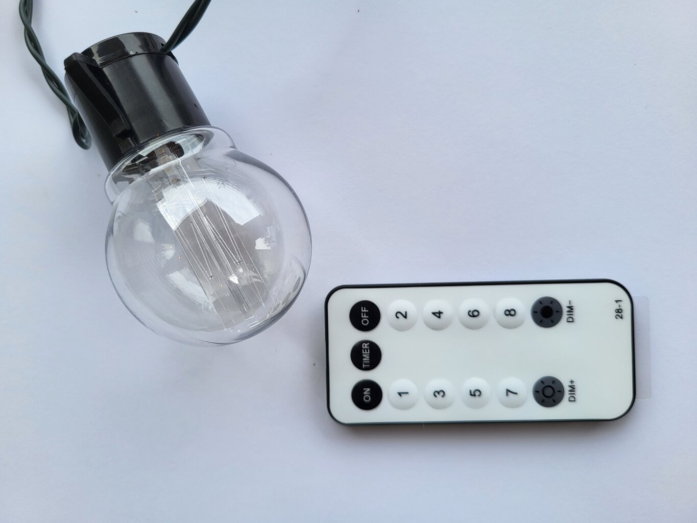 Puutarhavalosarjan valoketju 0+2LED lampulla, 13,5 m, IP44 hinta ja tiedot | Puutarha- ja ulkovalot | hobbyhall.fi