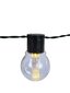 Puutarhavalosarjan valoketju 0+2LED lampulla, 13,5 m, IP44 hinta ja tiedot | Puutarha- ja ulkovalot | hobbyhall.fi