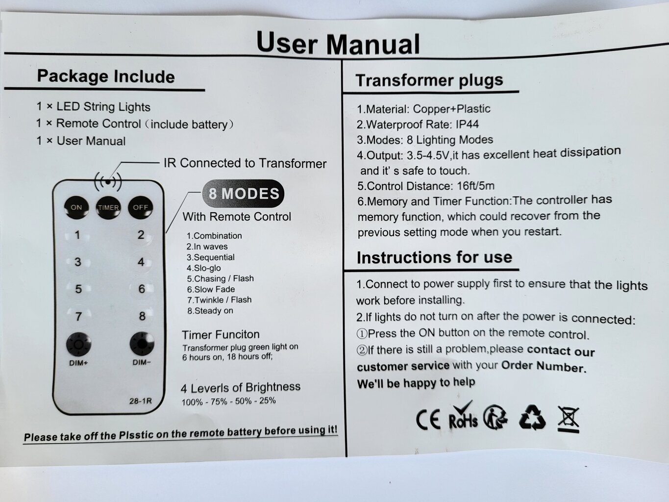 Puutarhavalosarjan valoketju 0+2LED lampulla, 13,5 m, IP44 hinta ja tiedot | Puutarha- ja ulkovalot | hobbyhall.fi