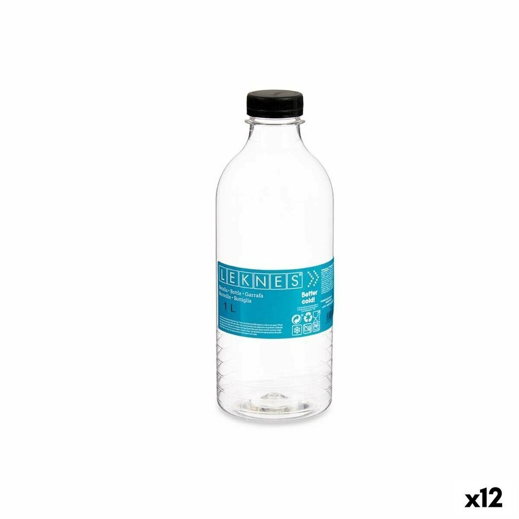 Leknes pullo, 1000 ml, 12 kpl hinta ja tiedot | Keittiövälineet | hobbyhall.fi