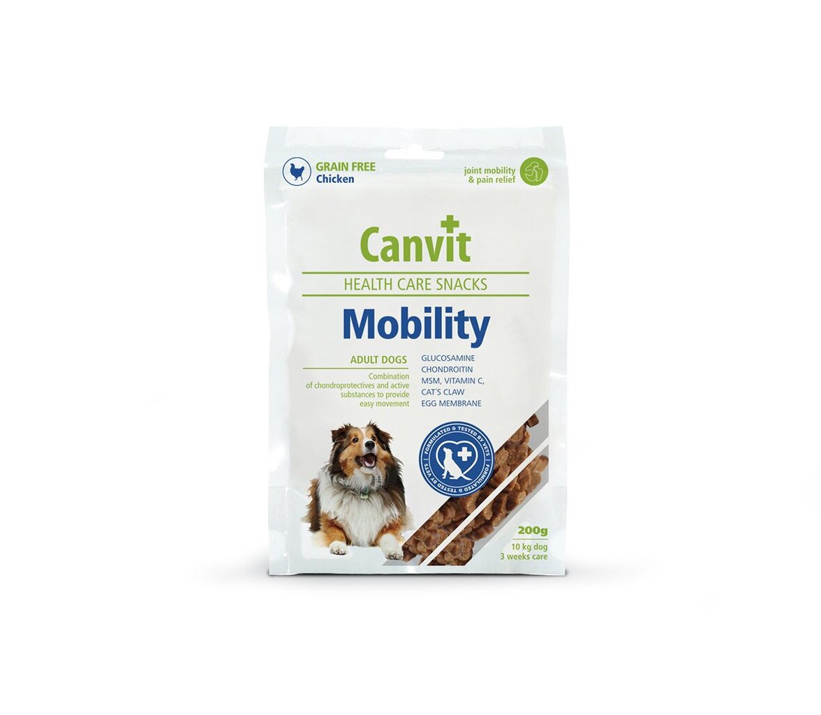 Canvit Mobility koiran herkut, 200 g x 4 hinta ja tiedot | Koiran herkut | hobbyhall.fi