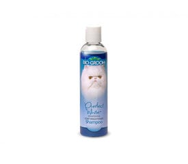 Bio-Groom Purrfect White shampoo kissoille, joilla on vaalea ja valkoinen turkki, 236 ml hinta ja tiedot | Shampoot ja hoitoaineet lemmikeille | hobbyhall.fi