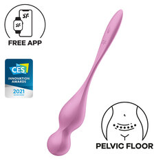 Kegel-harjoituslaite G-pisteen stimulaattori Satisfyer Love Birds, vaaleanpunainen hinta ja tiedot | BDSM ja fetissit | hobbyhall.fi