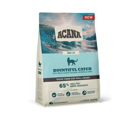 Acana Bountiful Catch Cat -kuivaruoka kissoille, 1,8 kg. hinta ja tiedot | Kissan kuivaruoka | hobbyhall.fi