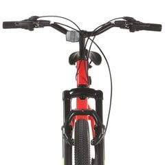 Maastopyörä 27,5 tuuman renkaat, punainen hinta ja tiedot | Polkupyörät | hobbyhall.fi
