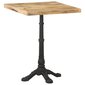 Bistropöytä, 60x60x77 cm, ruskea hinta ja tiedot | Ruokapöydät | hobbyhall.fi