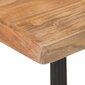 Bistropöytä, 60x60x76 cm, ruskea hinta ja tiedot | Ruokapöydät | hobbyhall.fi