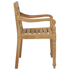 Batavia tuolit tyynyillä, 8 kpl hinta ja tiedot | Puutarhatuolit | hobbyhall.fi