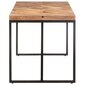 Ruokapöytä, 160x70x76 cm, ruskea hinta ja tiedot | Ruokapöydät | hobbyhall.fi