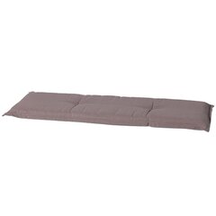 Madison Penkkityyny Panama, ruskea, 120x48cm hinta ja tiedot | Istuintyynyt, pehmusteet ja päälliset | hobbyhall.fi