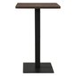 Bistropöytä, 78,5x78,5x107 cm, ruskea hinta ja tiedot | Ruokapöydät | hobbyhall.fi