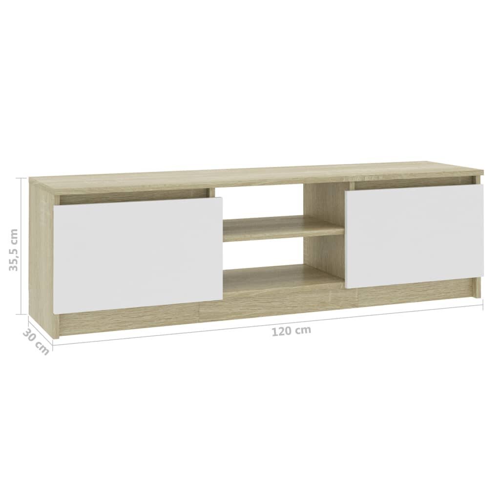 TV-kaappi, 120x30x35,5 cm hinta ja tiedot | TV-tasot | hobbyhall.fi