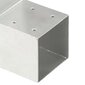 Napaliittimet, 4 kpl, 101x101mm, metallia, L-muotoinen hinta ja tiedot | Aidat ja tarvikkeet | hobbyhall.fi