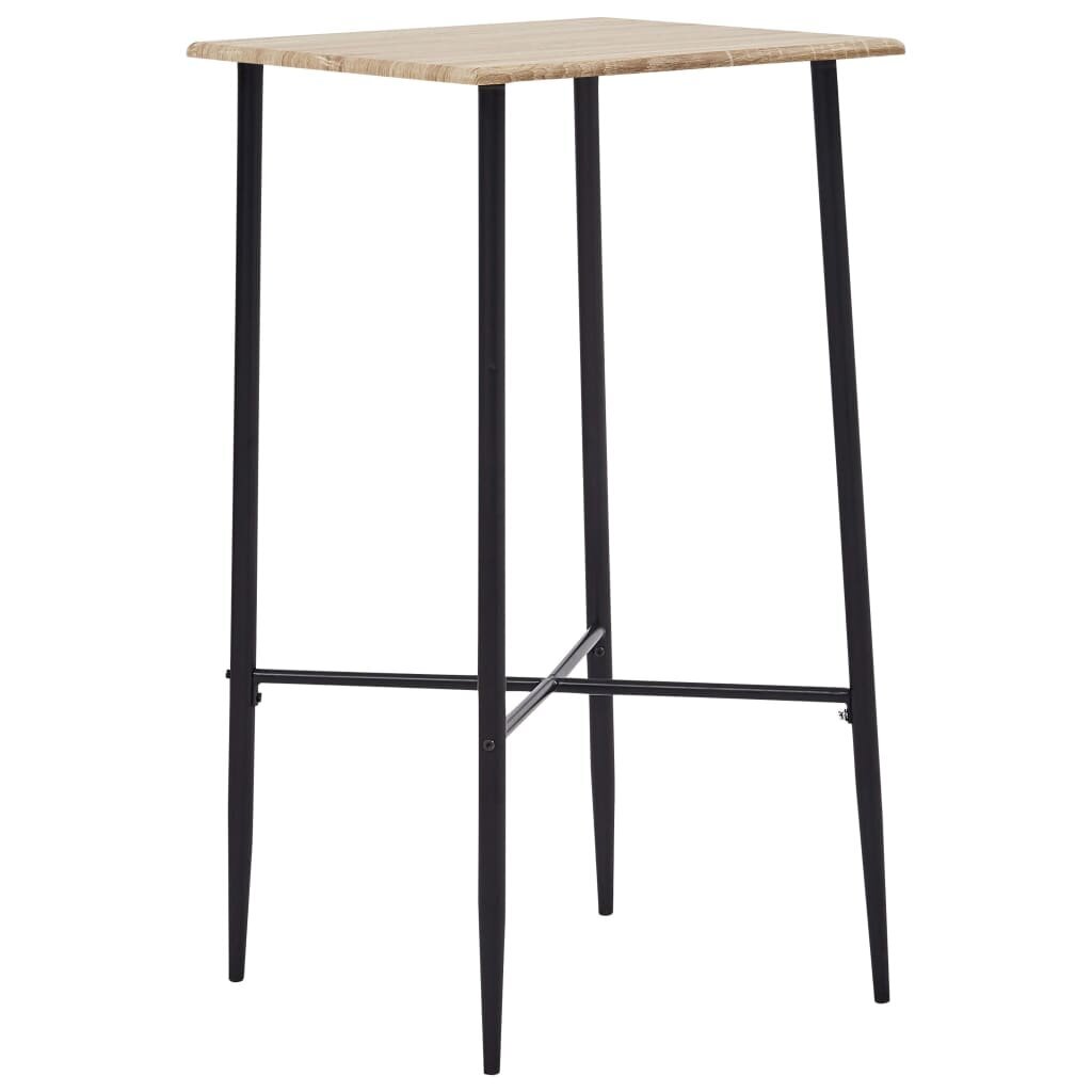 Baaripöytä, 60x60x111cm, tammennen hinta ja tiedot | Ruokapöydät | hobbyhall.fi