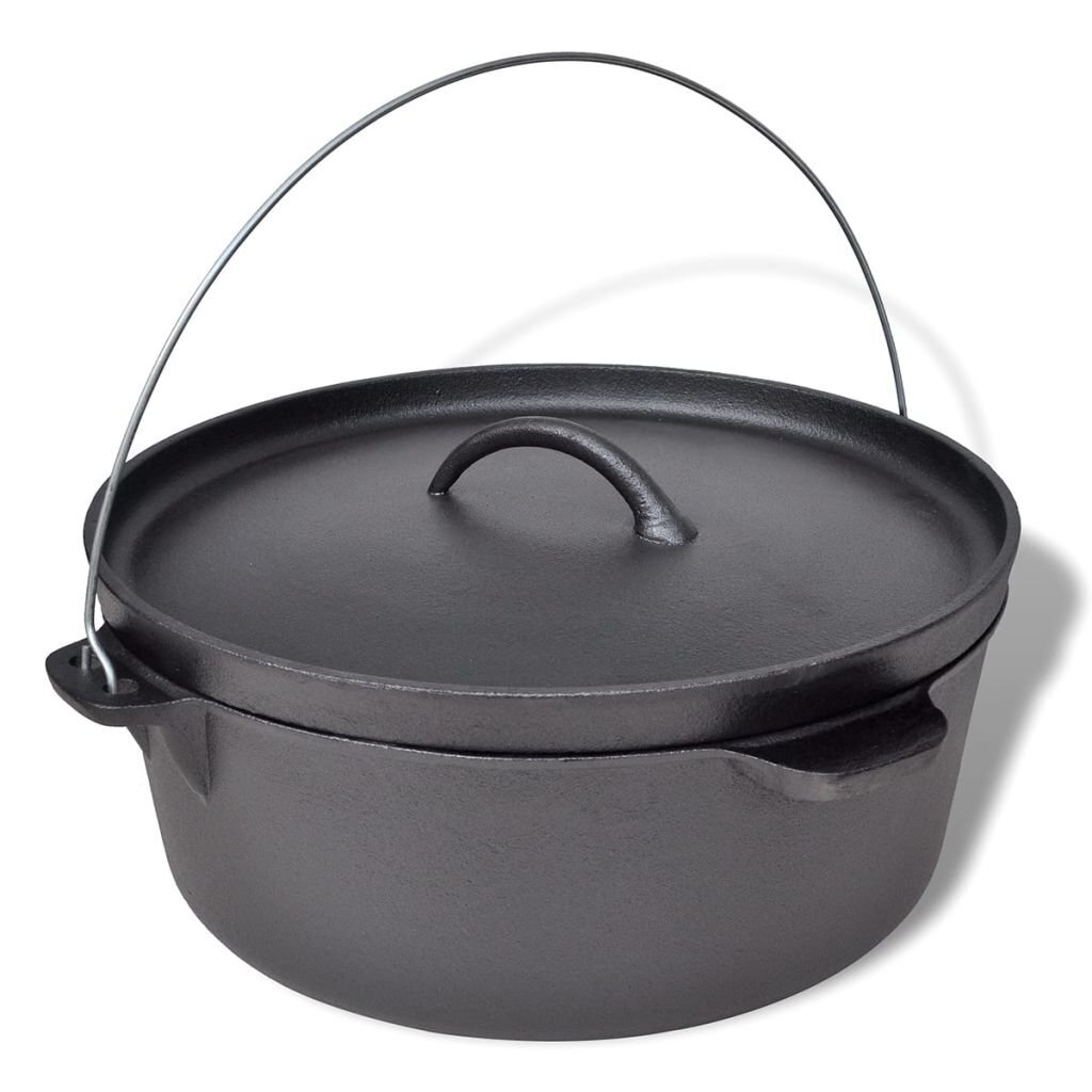 Valurautakattila Dutch Oven 11,3 l, tarvikkeineen hinta ja tiedot | Kattilat ja painekattilat | hobbyhall.fi