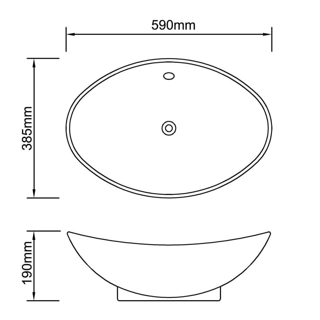 Keraaminen pesuallas 140679 hinta ja tiedot | Pesualtaat | hobbyhall.fi