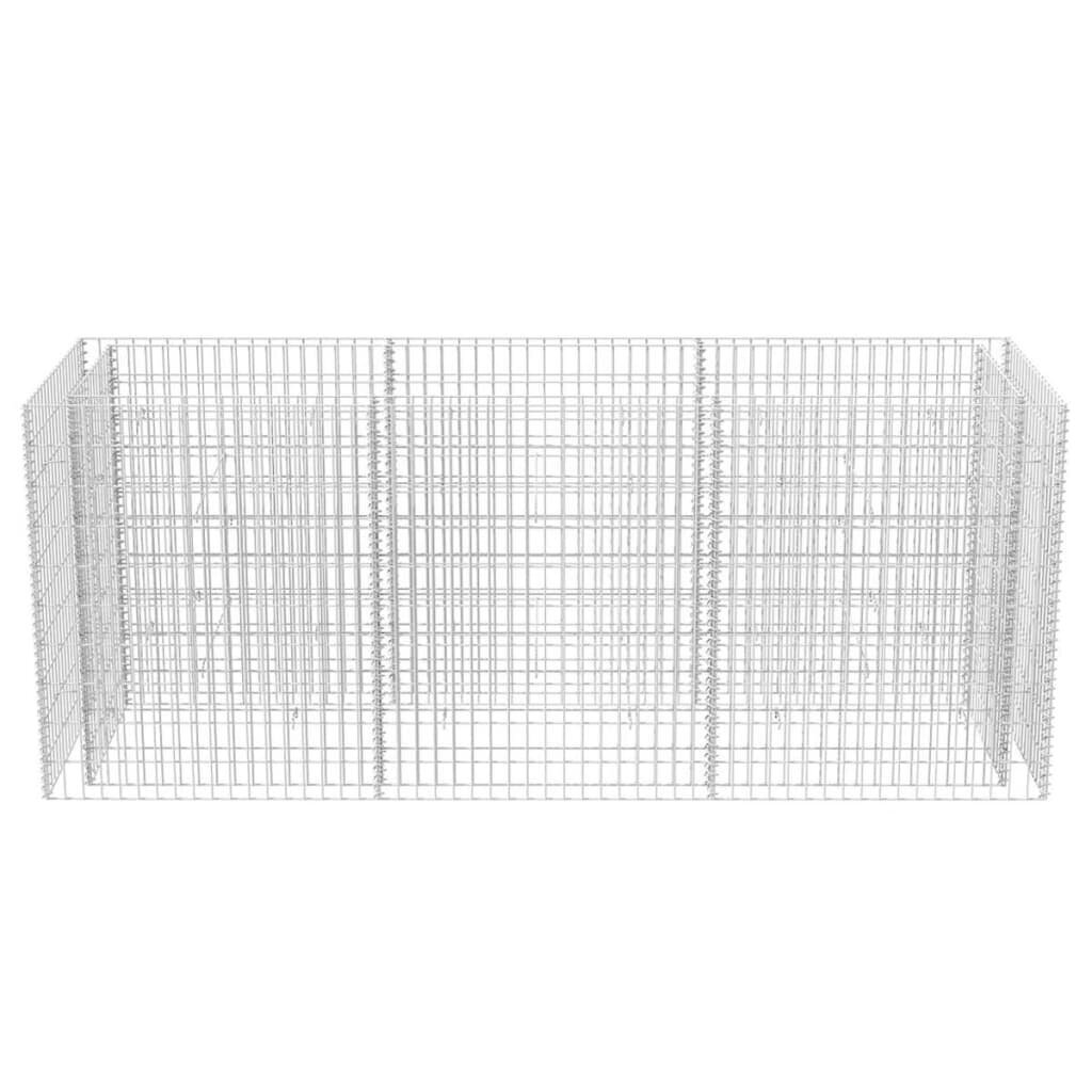 Gabion-astia, teräs, 270x90x100 cm hinta ja tiedot | Kukkaruukut | hobbyhall.fi