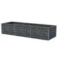 Gabion-astia, teräs, 270x90x50 cm hinta ja tiedot | Kukkaruukut | hobbyhall.fi