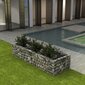 Gabion-astia, teräs, 270x90x50 cm hinta ja tiedot | Kukkaruukut | hobbyhall.fi