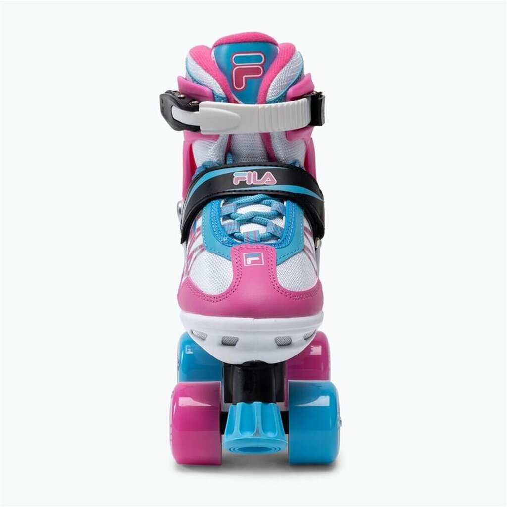 Säädettävät rullaluistimet Fila Quad Joy Girl, 35-38, pinkki hinta ja tiedot | Rullaluistimet | hobbyhall.fi