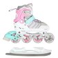 4in1 (rullaluistimet) NILS EXTREME NH18192, pink-mint, L (39-43) hinta ja tiedot | Rullaluistimet | hobbyhall.fi