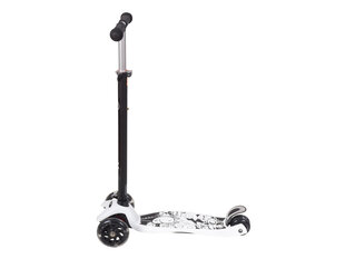 Tricycle Balance Scooter Dino 3-5 vuotta - musta + LED -pyörät hinta ja tiedot | Potkulaudat | hobbyhall.fi