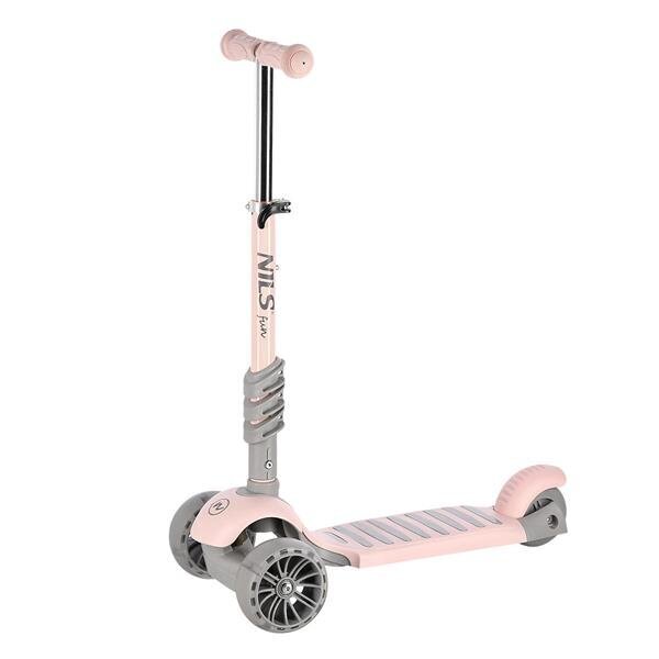 Lasten skootteri NILS EXTREME HLB808 pinkki hinta ja tiedot | Potkulaudat | hobbyhall.fi