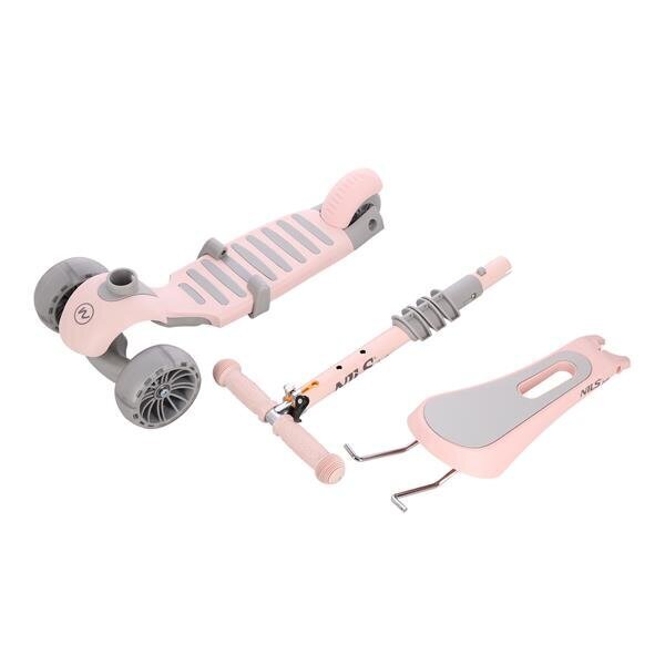 Lasten skootteri NILS EXTREME HLB808 pinkki hinta ja tiedot | Potkulaudat | hobbyhall.fi