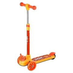 Lasten skootteri NILS FUN HLB02 Deer Scooter, oranssi hinta ja tiedot | Potkulaudat | hobbyhall.fi