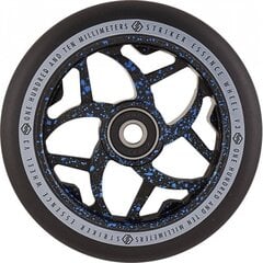 Skootterin pyörä Striker Essence V3 Black Pro Scooter Wheel 110mm Blue Splash hinta ja tiedot | Potkulaudat | hobbyhall.fi