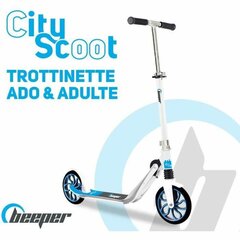 Scooter Beeper, valkoinen/sininen hinta ja tiedot | Potkulaudat | hobbyhall.fi