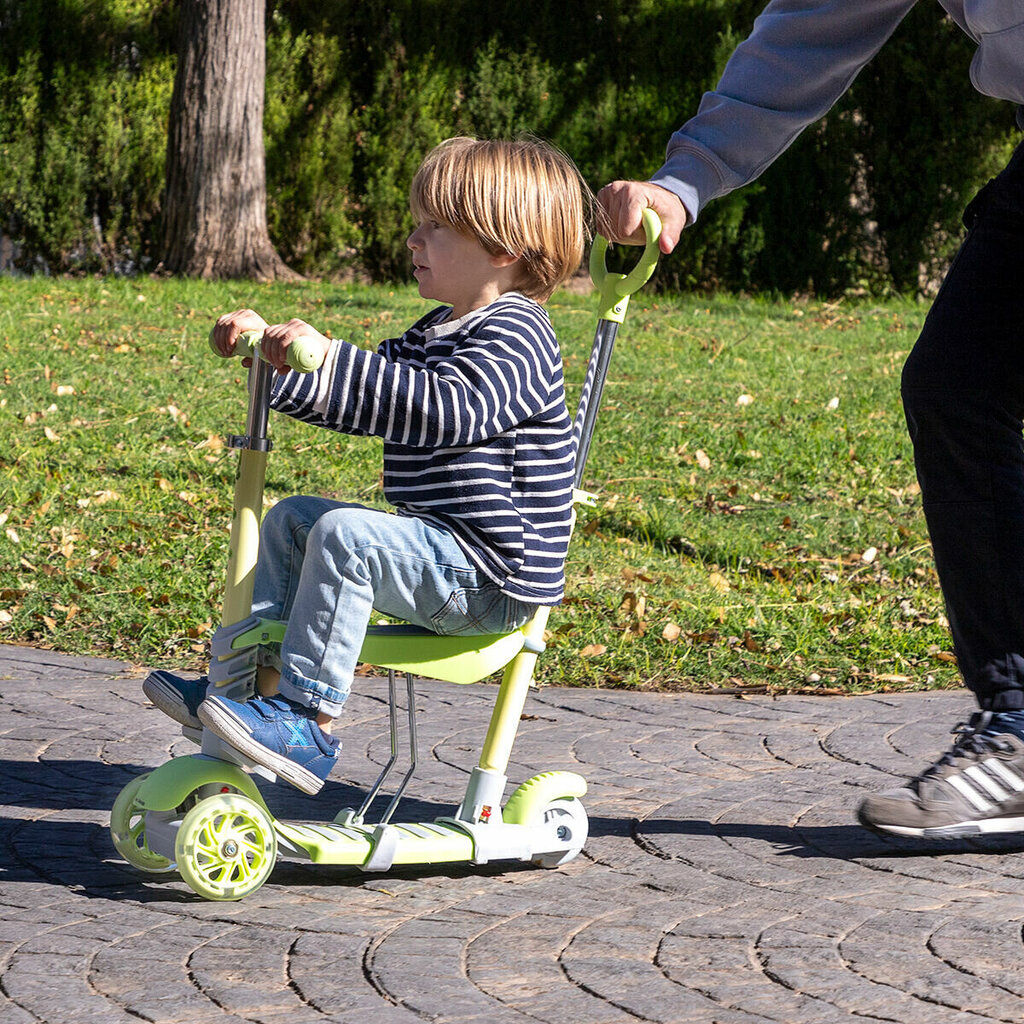 Evolving Kids -skootteri, vihreä hinta ja tiedot | Potkulaudat | hobbyhall.fi