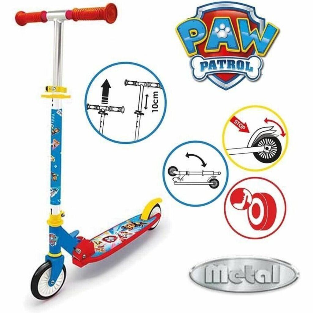 Skootteri Smoby Paw Patrol, eri värejä hinta ja tiedot | Potkulaudat | hobbyhall.fi