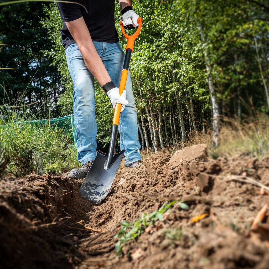 Orchard Drainage Spade Pitkä Kapea Terävä Karkaistu Untuva hinta ja tiedot | Puutarhatyökalut | hobbyhall.fi