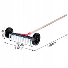 Manuaalinen ilmastin + pystyleikkuri pyörillä hinta ja tiedot | Puutarhatyökalut | hobbyhall.fi