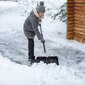 Lumilapio Suuri lapio, vahva lumen raivaukseen, alumiinikahva hinta ja tiedot | Puutarhatyökalut | hobbyhall.fi