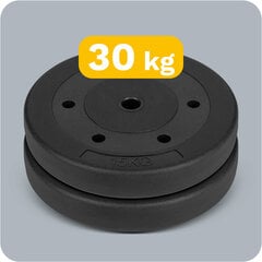 painosarja 2x15 kg hinta ja tiedot | Käsipainot, kahvakuulat ja voimaharjoittelu | hobbyhall.fi